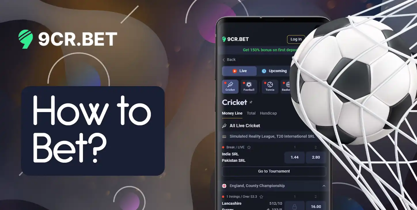 How to Bet in 9crbet on Mobile