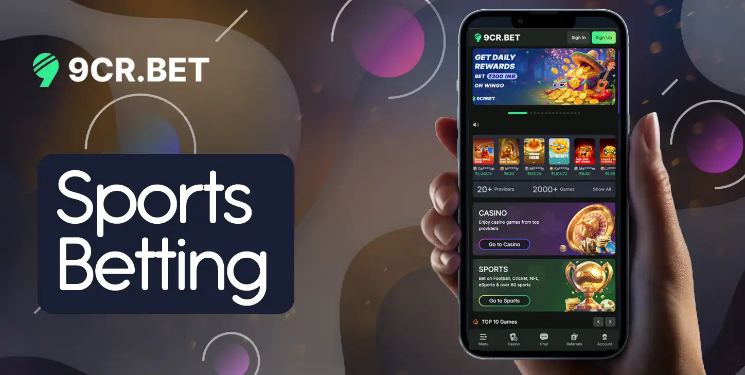 Sports Betting on 9crbet bet App