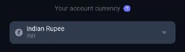Currency selection